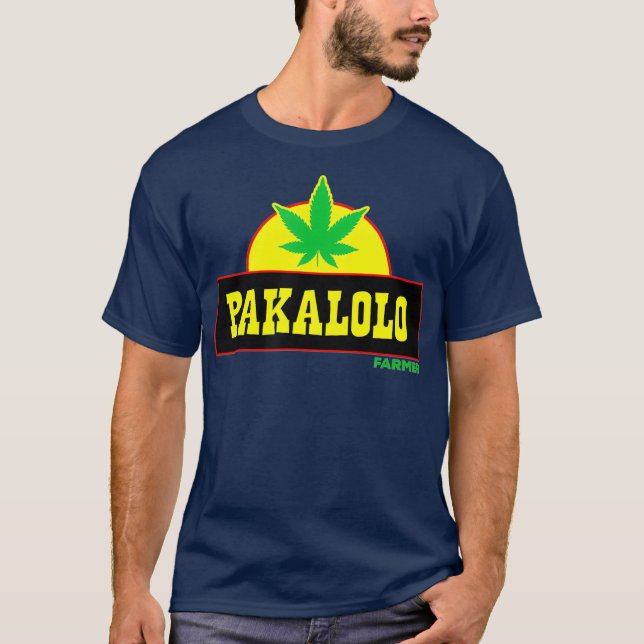 Camiseta Pakalolo Hawaier Farmer Pote Leaf (Frente)