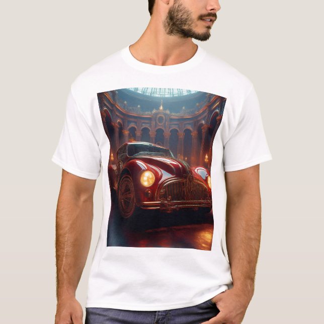 Camiseta Palace Parked – Crimson Cruiser in the Grand Hall (Frente)