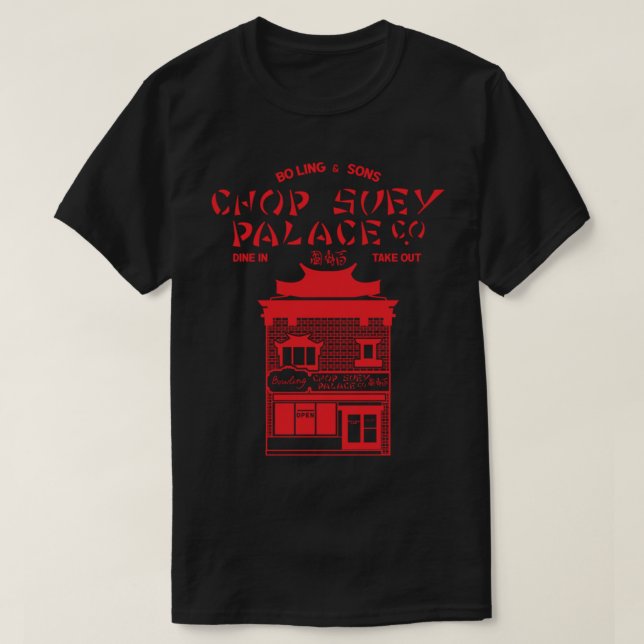 Camiseta Palácio Chop Suey (Frente do Design)