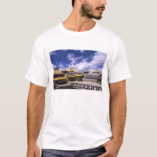 Camiseta Palácio de Potala por dentro com campanários em ca