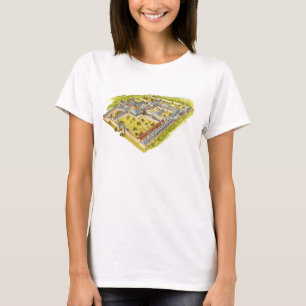 Camiseta Palácio de Topkapi. Istambul Turquey. Vista aére
