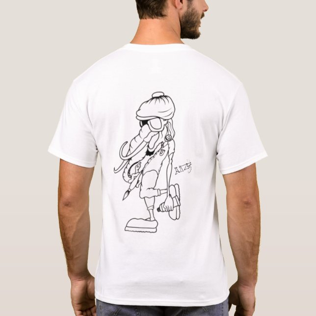 Camiseta Palatial de pop Art (Verso)