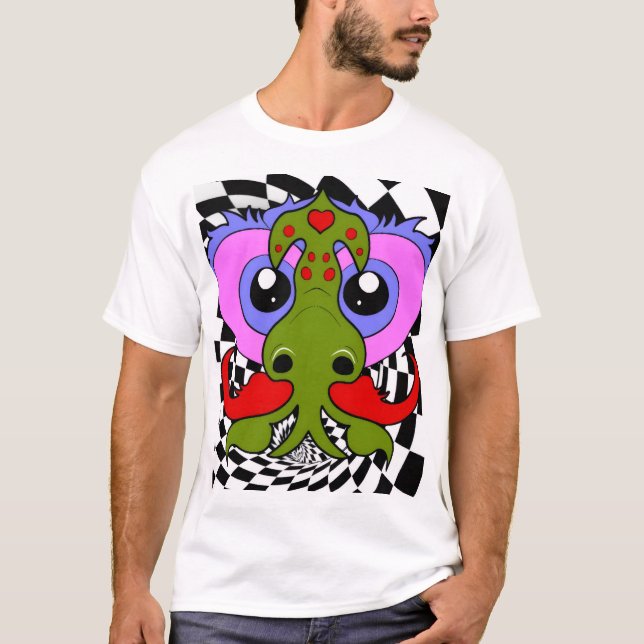 Camiseta Palatial de pop Art (Frente)