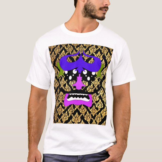 Camiseta Palatial de pop Art (Frente)