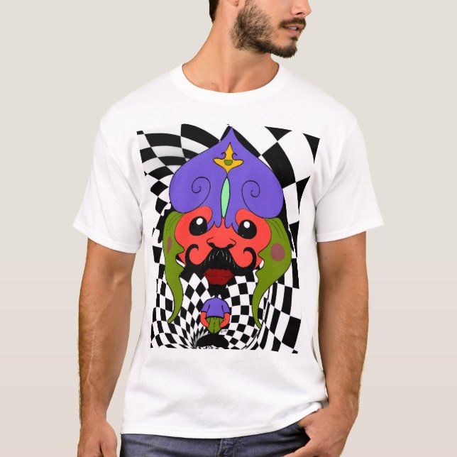 Camiseta Palatial de pop Art (Frente)
