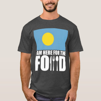 Camiseta Palau comida de viagem família suvenir