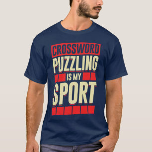 Camiseta Palavra Cruzada É Meu Esporte