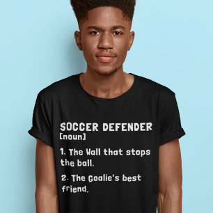 Camiseta Palavra De Futebol De Definição Engraçada Do Defen