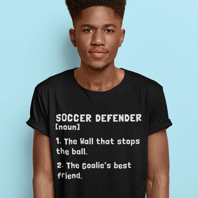 Camiseta Palavra De Futebol De Definição Engraçada Do Defen (Criador carregado)