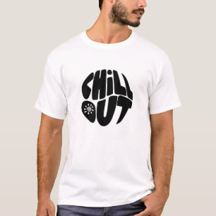 Camiseta Palavra de letra desenhada à mão na forma de uma b