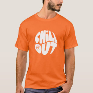 Camiseta Palavra de letra desenhada à mão na forma de uma b