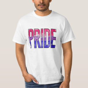 Camiseta Palavra de Orgulho Bissexual