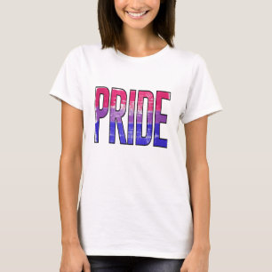 Camiseta Palavra de Orgulho Bissexual