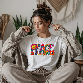 Camiseta Palavra de Paz Retroativa