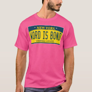 Camiseta Palavra É Licença De Rap De Salto De Salto Da Esco