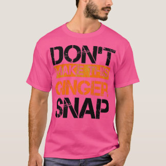 Camiseta Palavra engraçada do Redhead