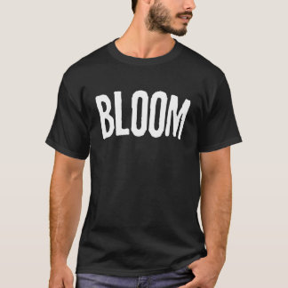 Camiseta Palavra minimalística do BLOOM