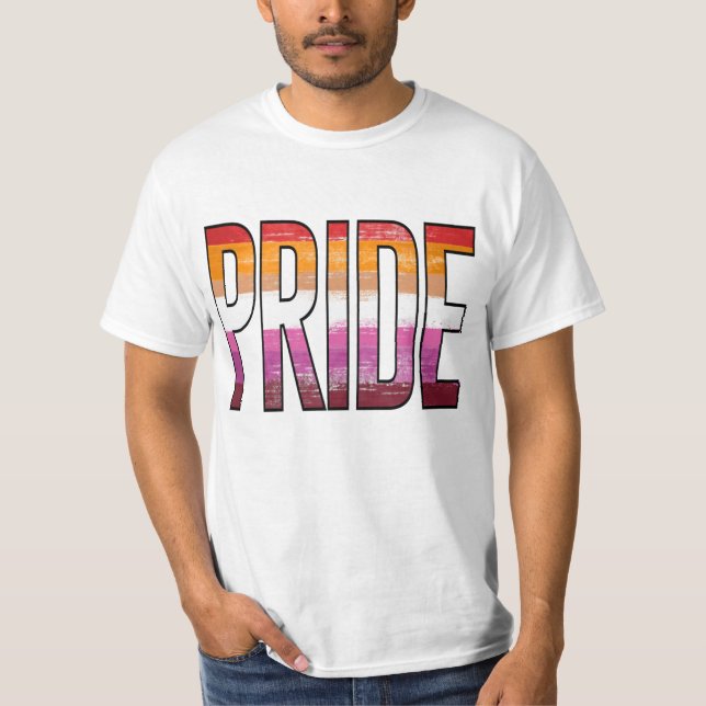 Camiseta Palavra Orgulho Lésbico (Frente)