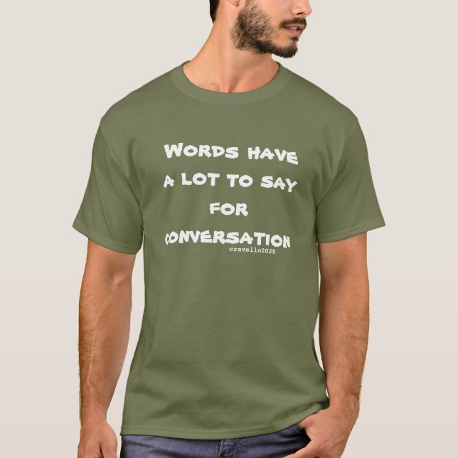 Camiseta Palavras (Frente)