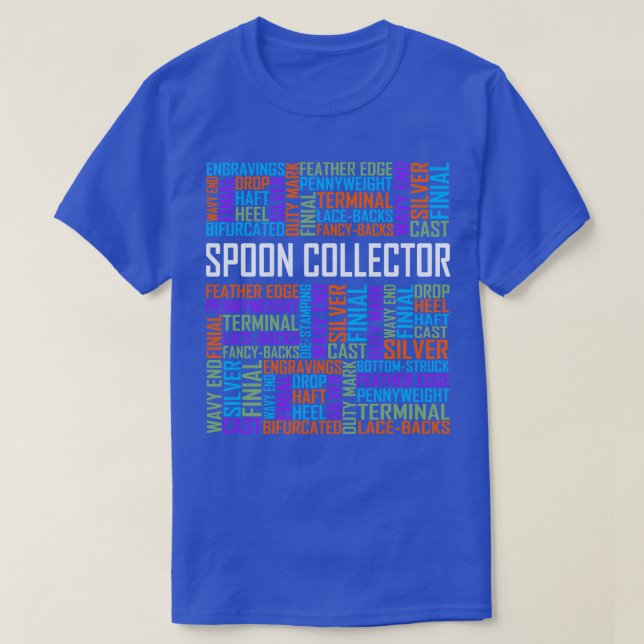 Camiseta Palavras Coletor de Spoon (Frente do Design)