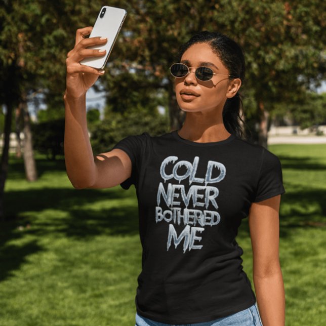 Camiseta Palavras Congeladas, Uma Mensagem Winters (Criador carregado)