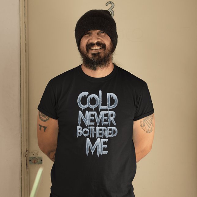 Camiseta Palavras Congeladas, Uma Mensagem Winters (Criador carregado)