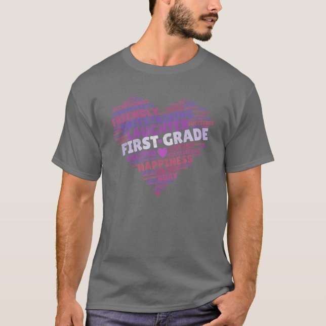 Camiseta Palavras De Amor, PRIMEIRO GRAU, De Volta Para Pro (Frente)