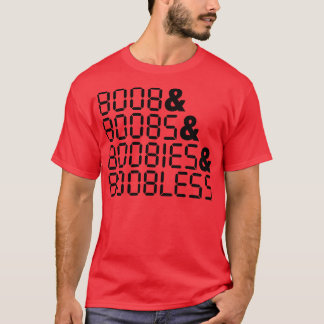 Camiseta Palavras de cima para baixo do calculador INFERIOR
