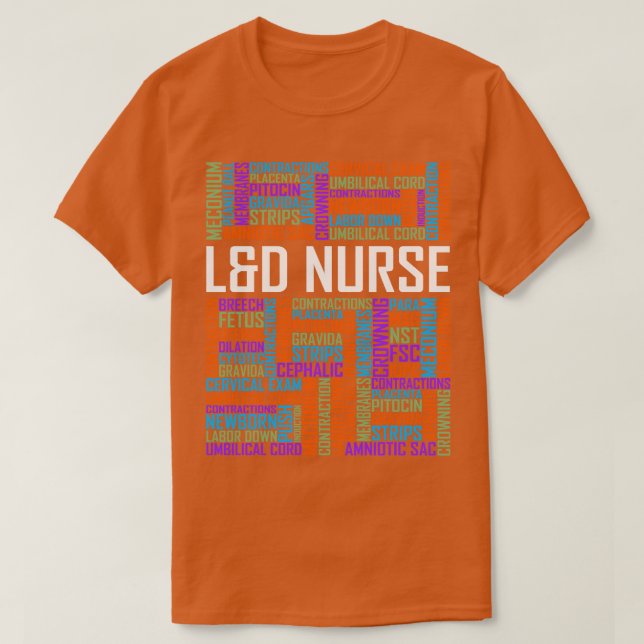 Camiseta Palavras de Enfermeiro L D (Frente do Design)