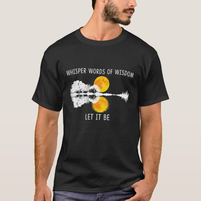 Camiseta Palavras De Sabedoria Que Seja O Lago Guitar Sh (Frente)