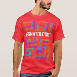 Camiseta Palavras Dermatologistas