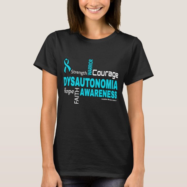 Camiseta Palavras...Disautonomia (Frente)