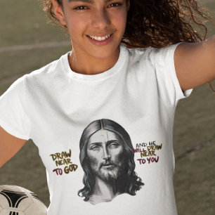 Camiseta Palavras Divinas: Jesus Esculpido na Arte
