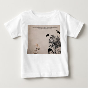 Camiseta palavras e frases estéticas para o mosam (clima) t