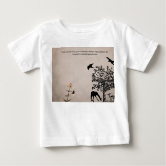 Camiseta palavras e frases estéticas para o mosam (clima) t