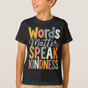 Camiseta Palavras Falam Gentileza