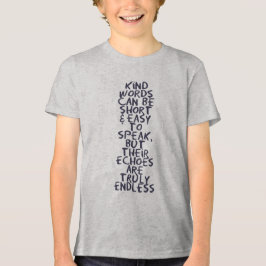 Camiseta Palavras gentis