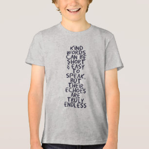 Camiseta Palavras gentis