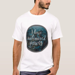 Camiseta palavras inspiradoras para automelhoria