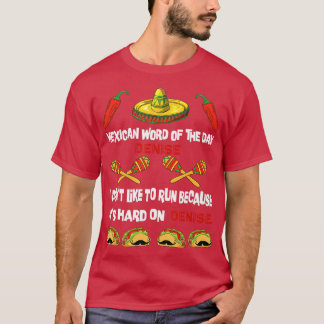 Camiseta Palavras mexicanas do dia em que Tee Play On Words