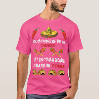 Camiseta Palavras Mexicanas Do Dia Em Que Tee Toca Palavras