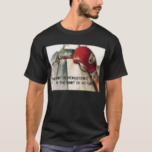 Camiseta Palavras Motivacionais - Persistência e Vitória