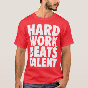Camiseta Palavras Motivacionais - Trabalho De Duro Supera T