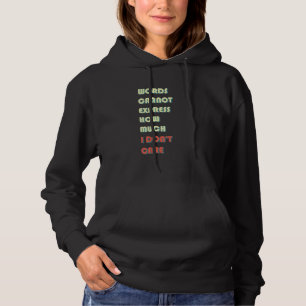 Camiseta Palavras não podem expressar quanto eu não me impo