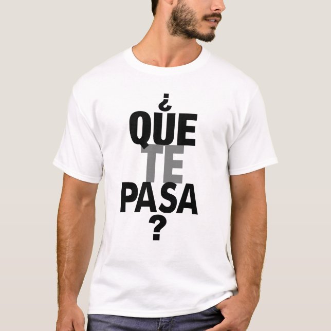 Camiseta Palavras novas: Espanhol (Frente)
