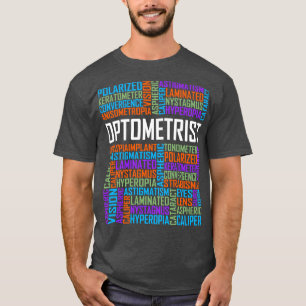 Camiseta Palavras Optometristas