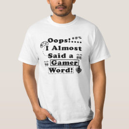 Camiseta Palavras para Jogadores