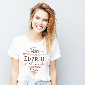 Camiseta Palavras Poloneses Falam