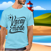 Palavras "t-shirt" do Modo Férias de Verão