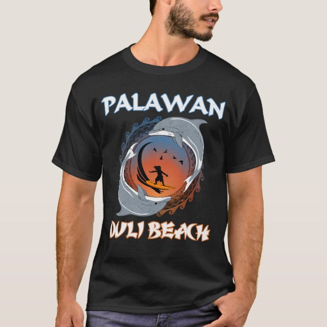 Camiseta Palawan Duli Beach Filipinas (Frente)